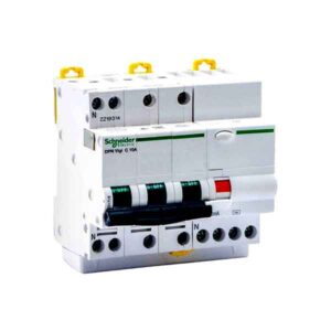 کلید محافظ جان ترکیبی سه فاز اشنایدر ۱۰ آمپر مدل A9D31710 اصل